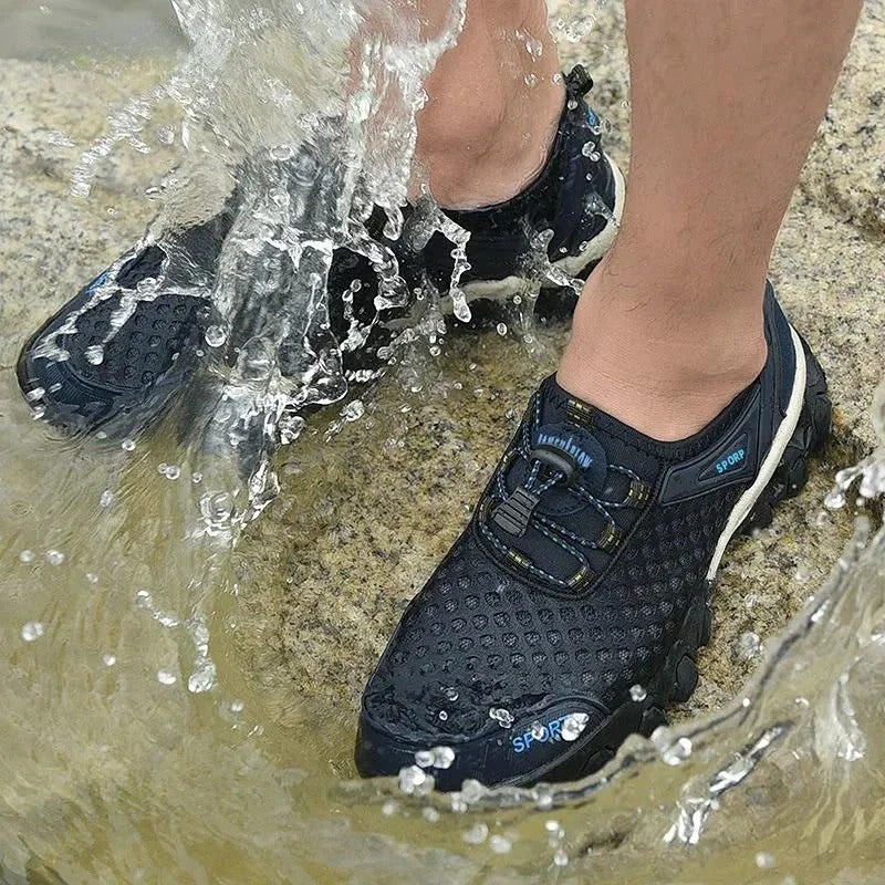 Outdoorschoenen™ - Waterdichte en ademende herenschoenen