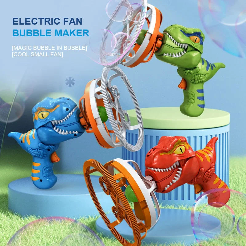 Elektrische Dinosaurus Bellenblaasmachine™ - Kleurrijk plezier voor kinderen!