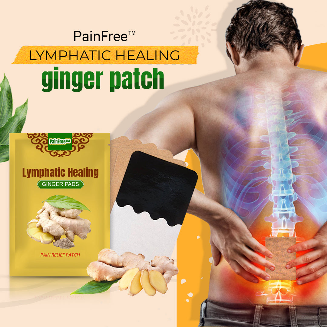 1+1 Gratis | PainFree™ - Lymfatische Genezende Gemberpleister