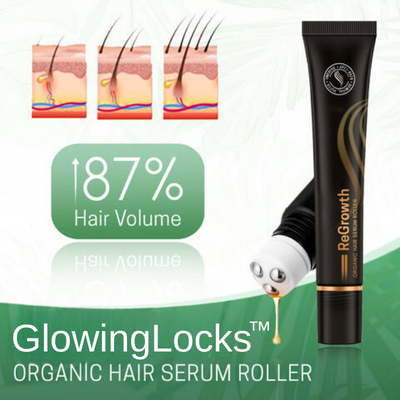 1+1 Gratis | GlowingLocks™ | Bio-Haarserum-Roller