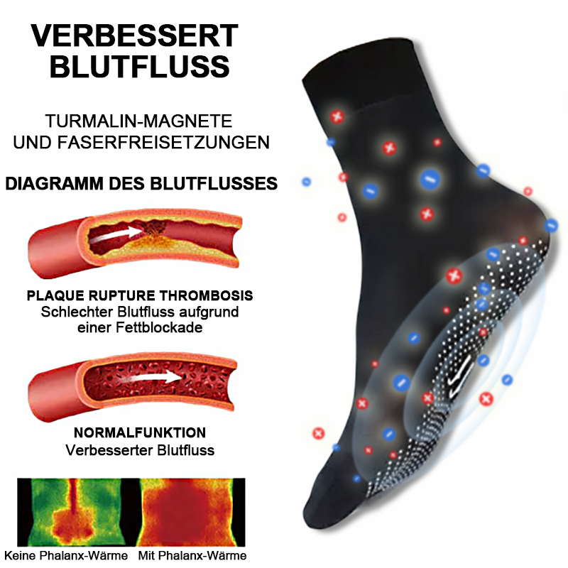 1+1 Gratis | Tourmaline™ -  Ionic stretch sokken