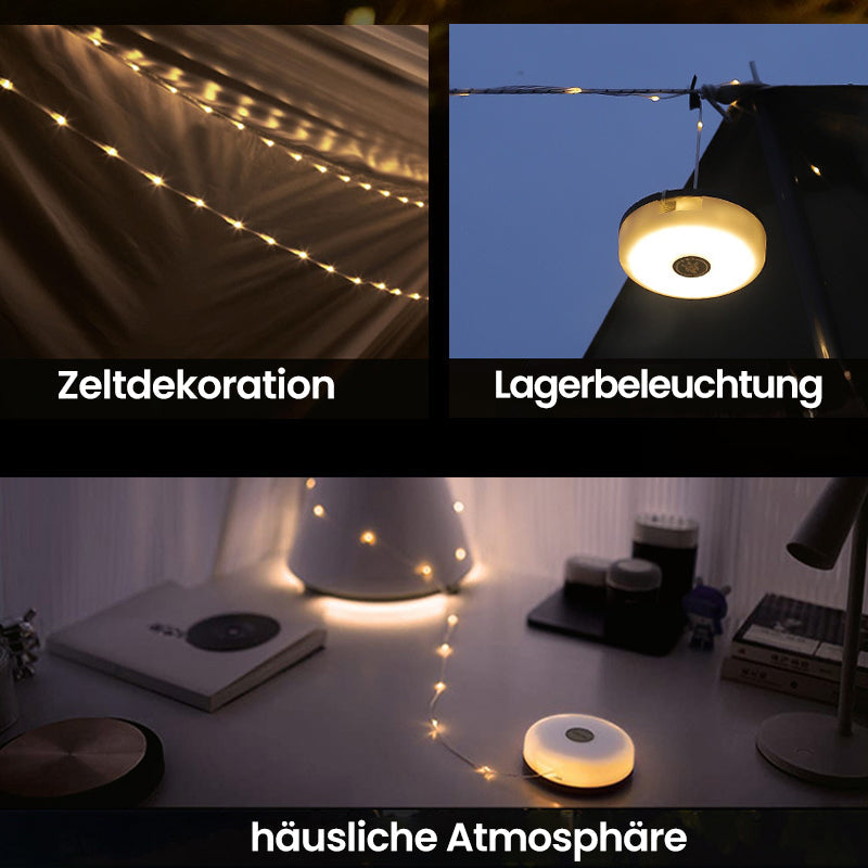 AmbienceStrip™ - Waterdichte, draagbare, opvouwbare lichtslingers voor buiten