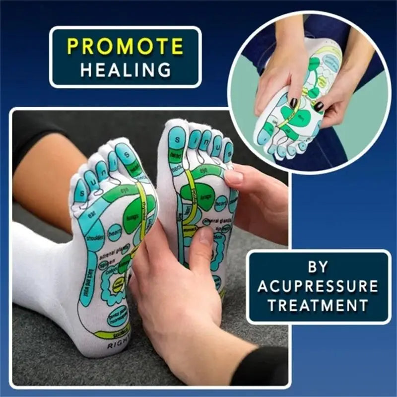 1+1 Gratis | Zenfeet Sokken™ - Acupressuur reflexologie sokken