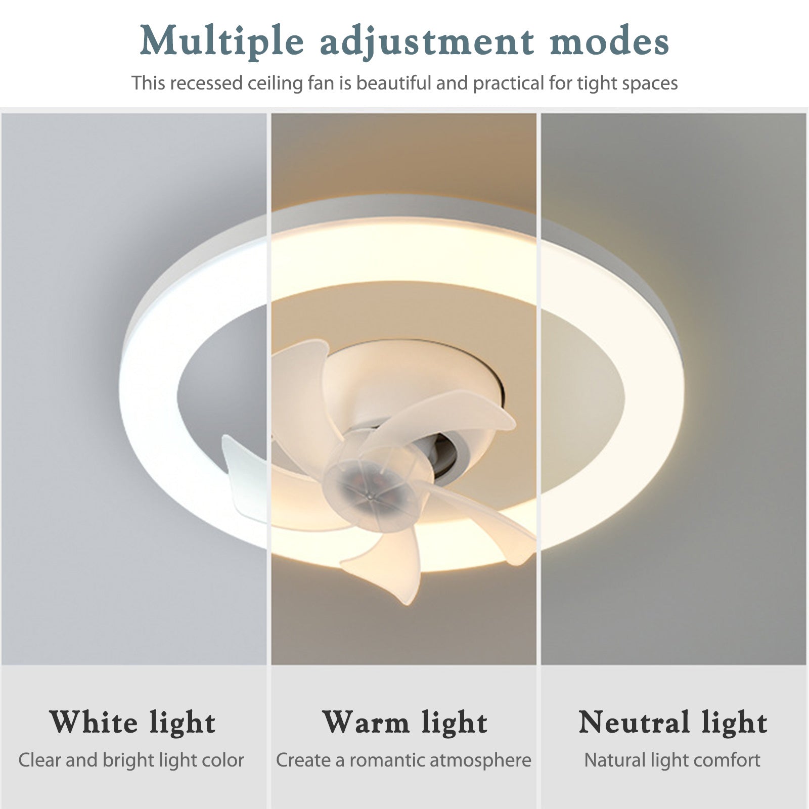 Cool Light™ - licht en ventilator gecombineerd! - Draai het in en je bent klaar!