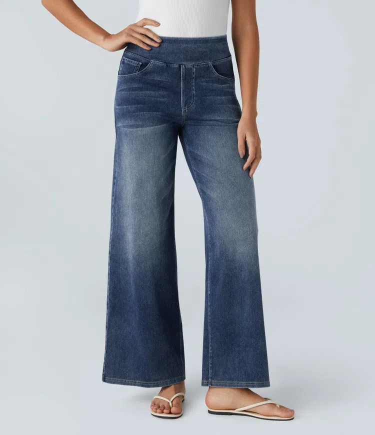 Mel™ - Comfortabele jeans met hoge taille