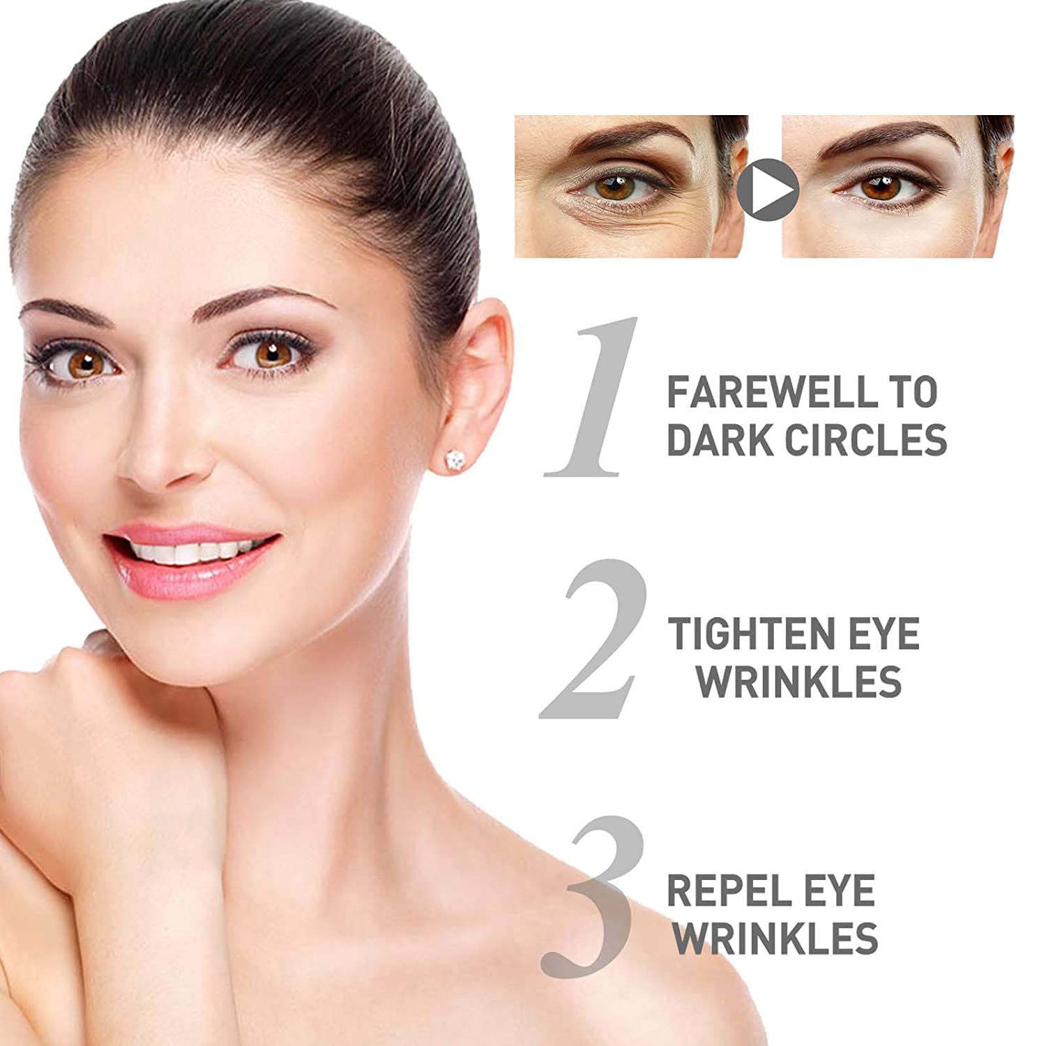 1+1 Gratis | MiracleEye™ - Anti-rimpel Oogcrème met Verstevigend Effect