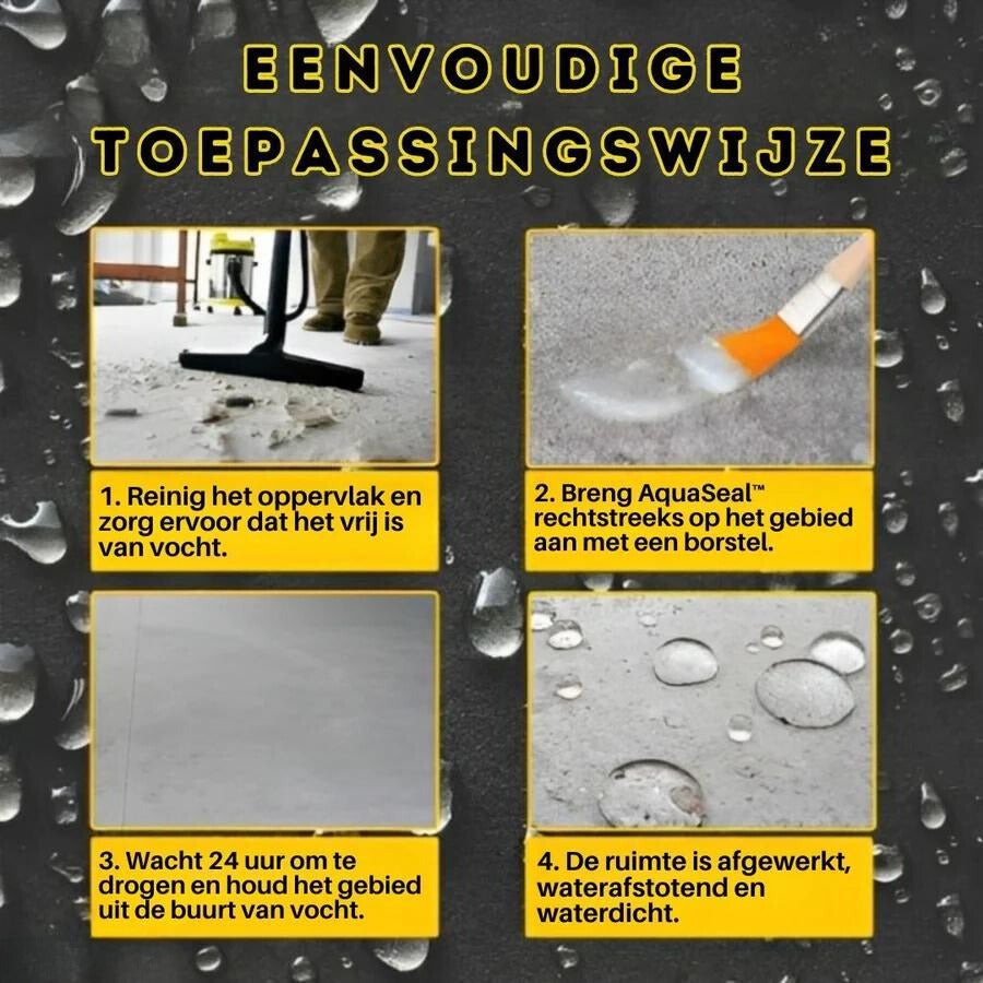 1+1 Gratis | AquaSeal - Oplossing om absoluut alles waterdicht te maken!