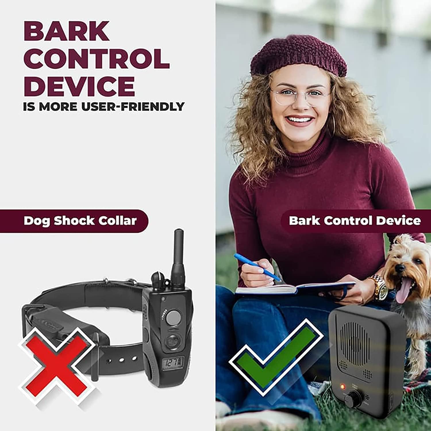 BarkBuddy™ - antiblafapparaat dat uw hond leert niet te blaffen!