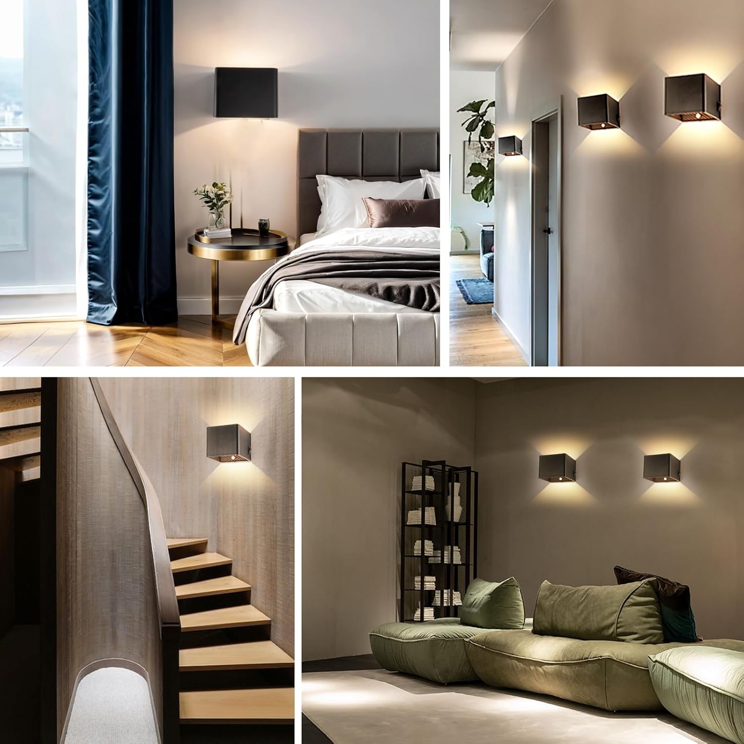 LuminaCube™ - Elegante Draadloze Wandlamp