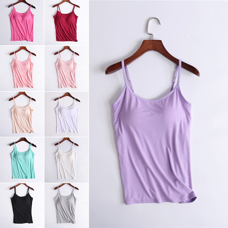 1+1 Gratis | TankTopBra™ - Comfortabel Sportvest Met Borstvulling