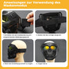 Fietsbril schedelmasker