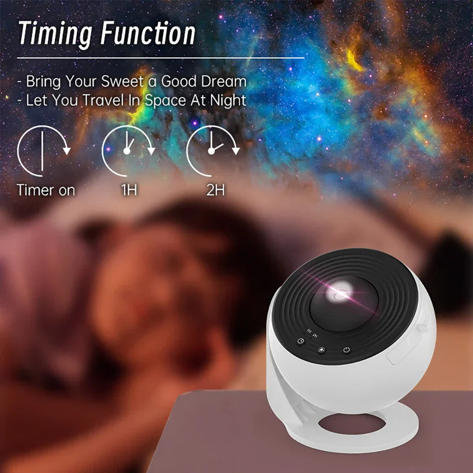 CosmoDreamer™ 12-in-1 Star- en Galaxy-projector: Ervaar het universum