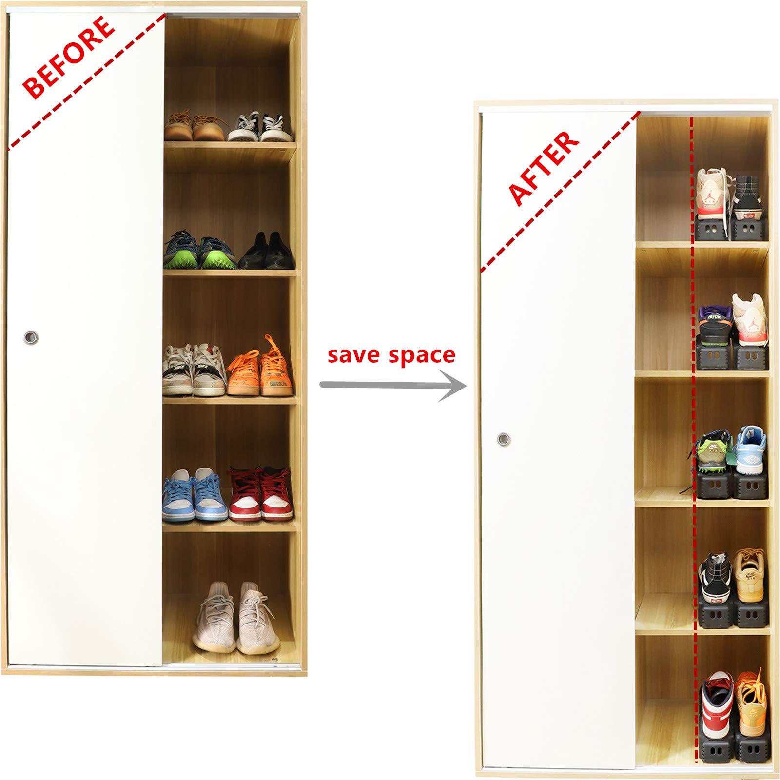 1+1 Gratis | ShoeMate™ - Garderobe-indeling