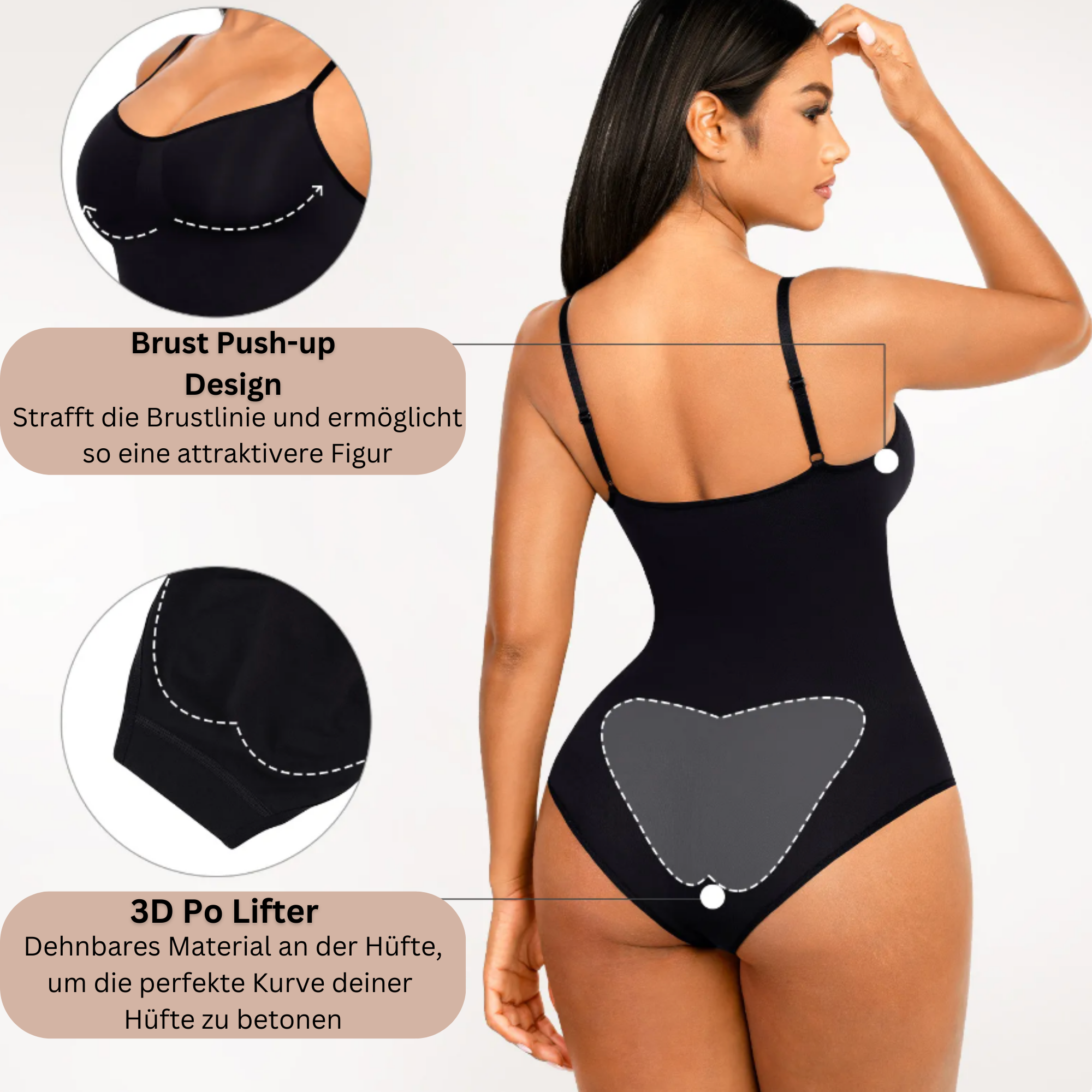 Snatched Shapewear Body™ Vorm vandaag nog uw beste figuur