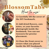 BlossomTabs™ - DIY transparante boekenleggers (set van 80 stuks)