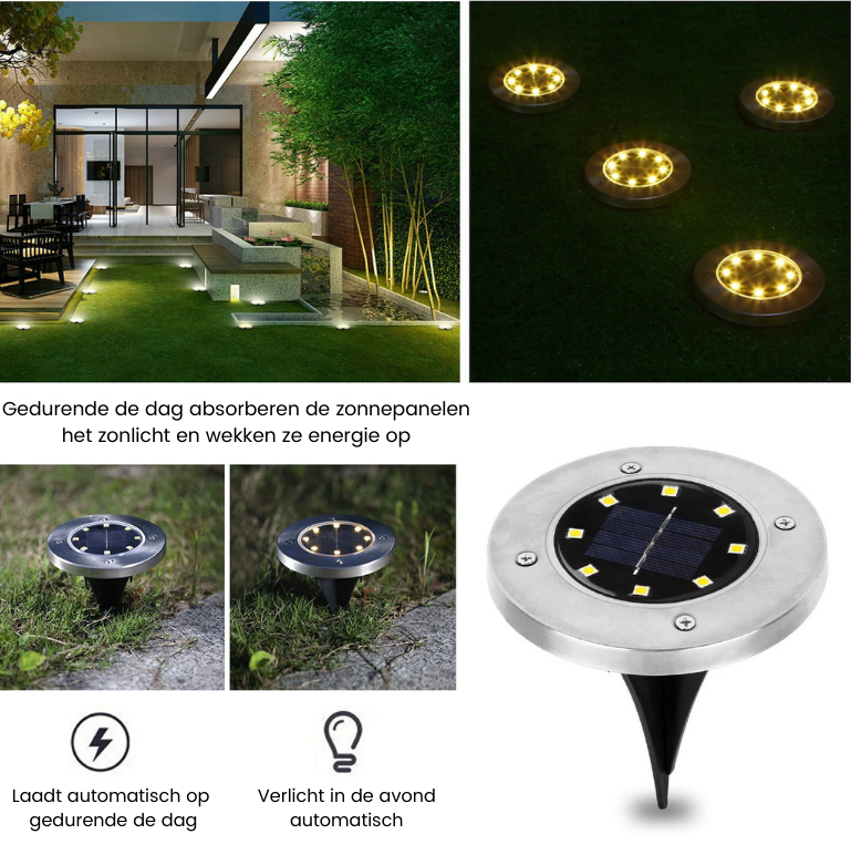 Luxe tuinlamp™ - Creëer de perfecte sfeer in uw tuin!