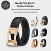 Majestic Belt™ Easy-Click automatische leren riem voor dames