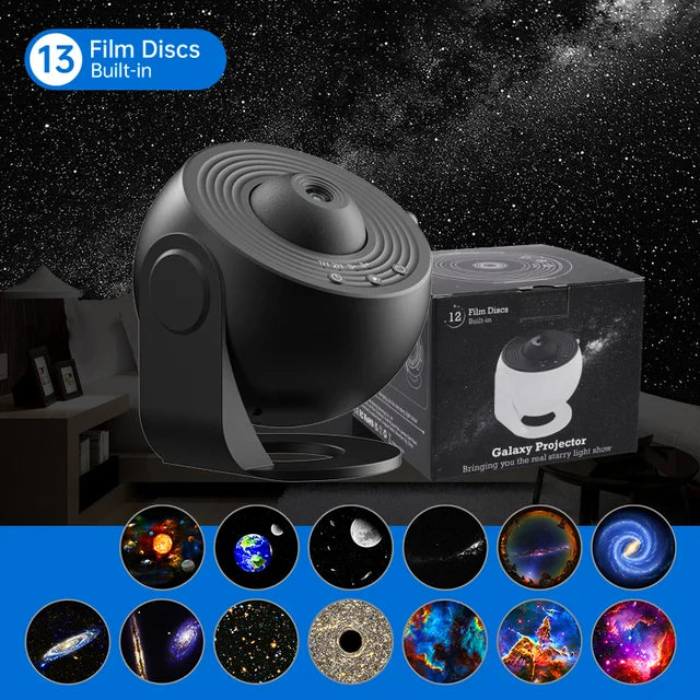 CosmoDreamer™ 12-in-1 Star- en Galaxy-projector: Ervaar het universum