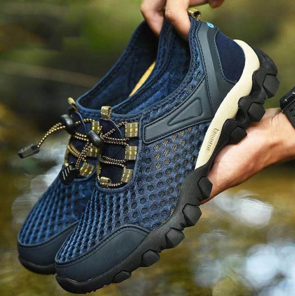 Outdoorschoenen™ - Waterdichte en ademende herenschoenen