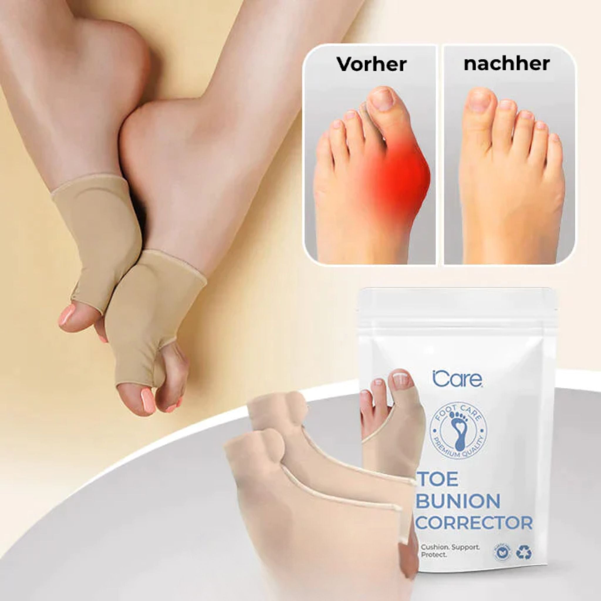 1+1 GRATIS | Orthopedische Hallux Valgus Corrector, verlicht voetpijn onmiddellijk!