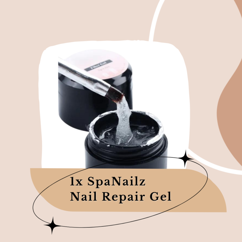 SpaNailz™ - 3-in-1 Nagelreparatieset | Inclusief penseel en UV-lamp