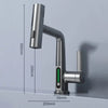 AquaFlow™ | 3-in-1 Uittrekbare intelligente waterval fonteinkraan