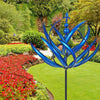 SerenitySpin™ - Ervaar de schoonheid van de Lotus Wind Chime in uw tuin!