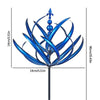 SerenitySpin™ - Ervaar de schoonheid van de Lotus Wind Chime in uw tuin!