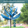 SerenitySpin™ - Ervaar de schoonheid van de Lotus Wind Chime in uw tuin!