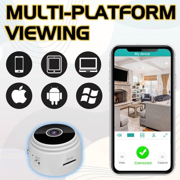 Mini-Spionagecamera™ - Full HD Wifi Mini Camera