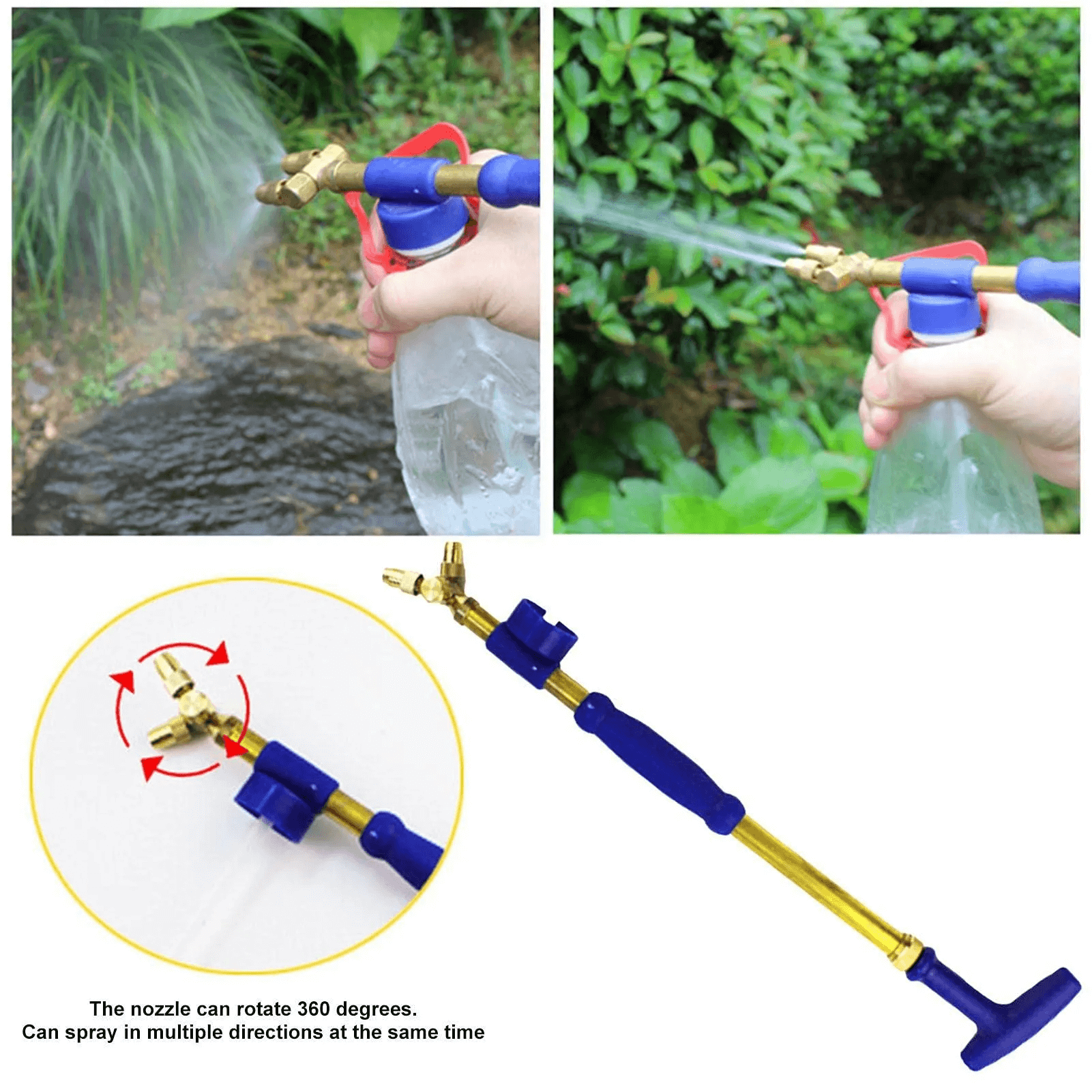 Tuin Handsproeier™ - De perfecte oplossing voor nauwkeurig water geven en spuiten!