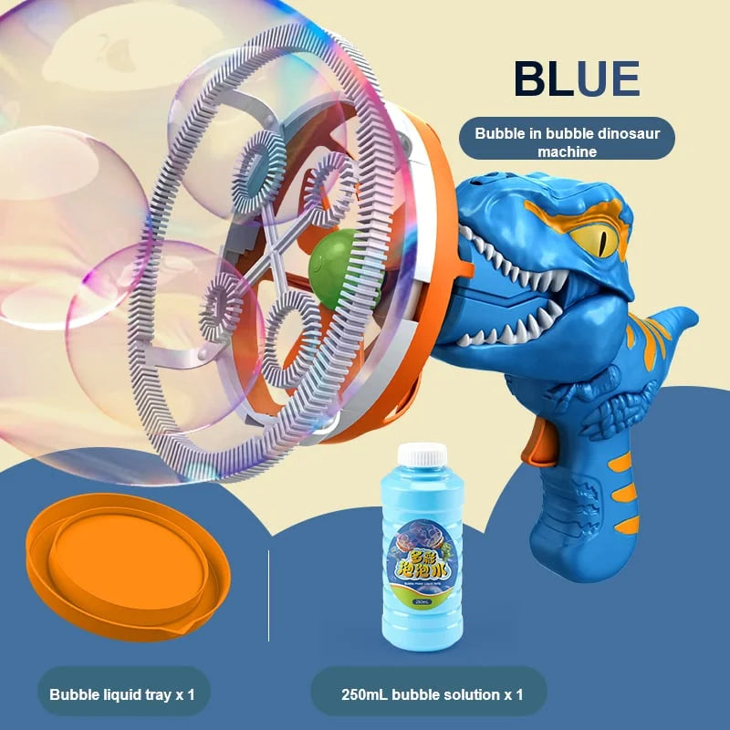 Elektrische Dinosaurus Bellenblaasmachine™ - Kleurrijk plezier voor kinderen!