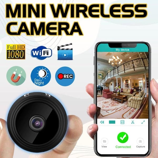 Mini-Spionagecamera™ - Full HD Wifi Mini Camera