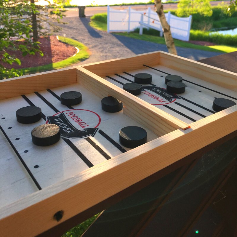 FoosballPuck™ - Urenlang speelplezier voor het hele gezin!