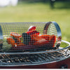 GourmetKorb™ - Draagbare ronde BBQ-grillmand