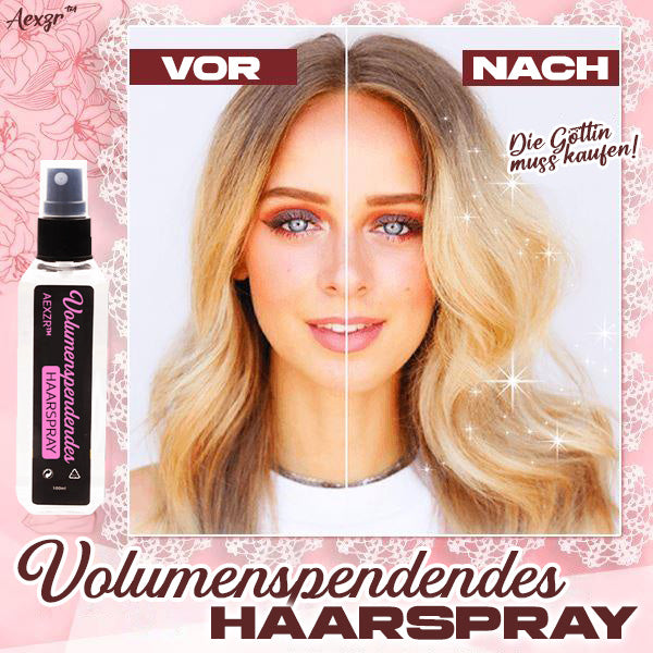 1+1 GRATIS | VolumeSpray™ - Transformeer je lokken met langdurig volume en schoonheid!