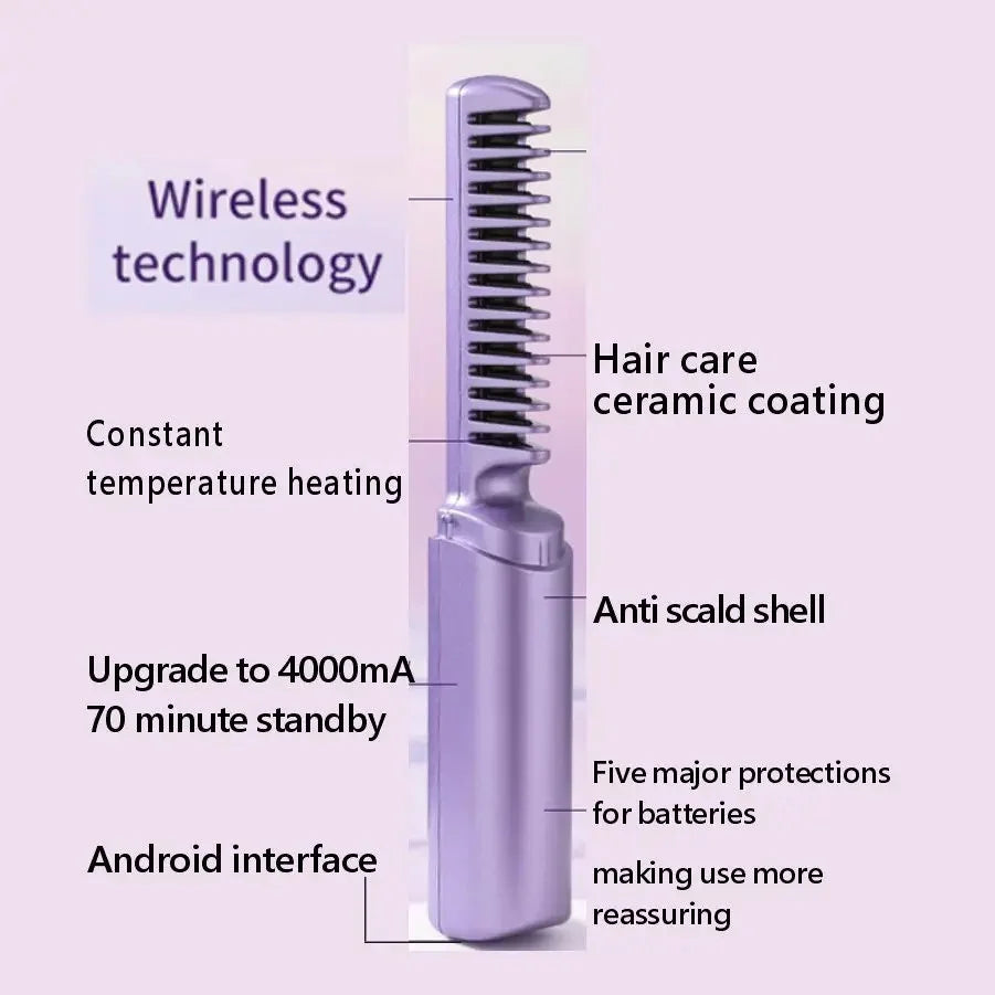 HairFlair Pro™ - Draadloze steiltang