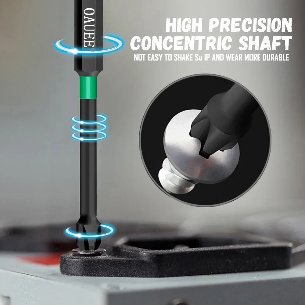 Hextough magnetische schroevendraaier bitset