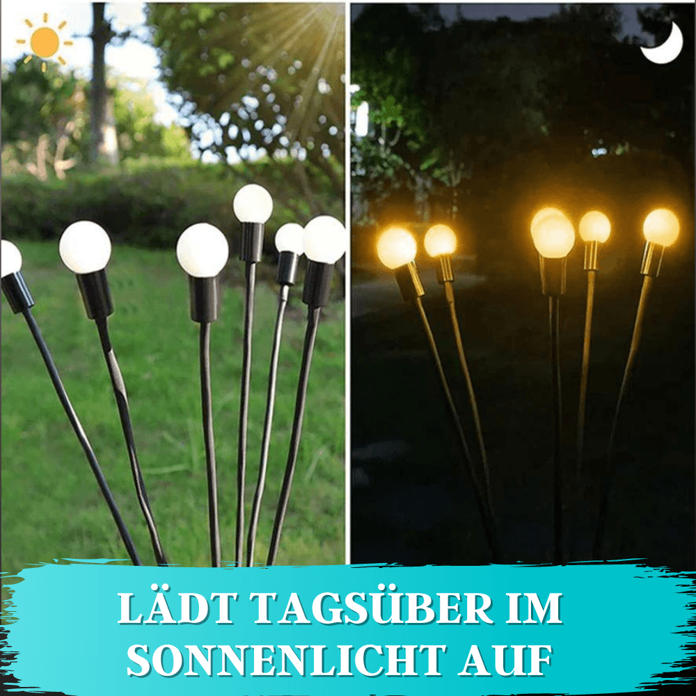 1+1 Gratis | Magische zonne-vuurvliegjes tuinverlichting