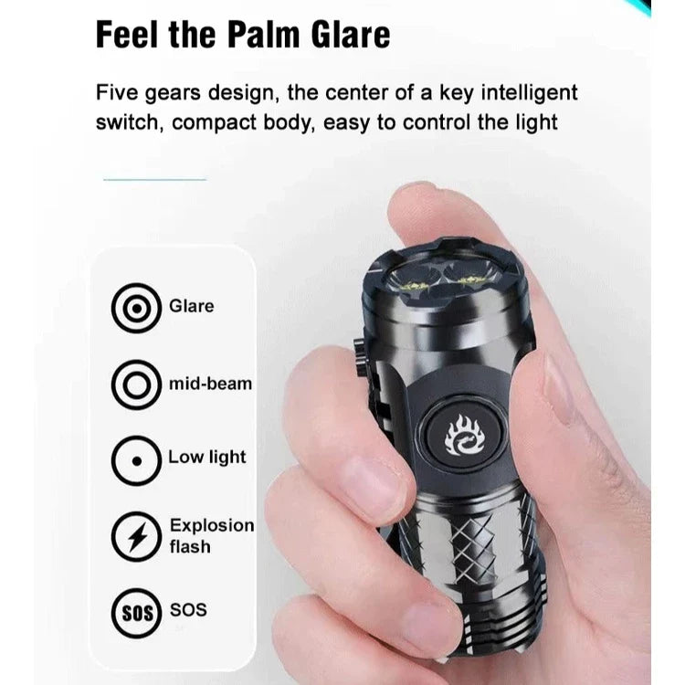 1+1 GRATIS | UltraBeam™ Superkrachtige Mini-zaklamp