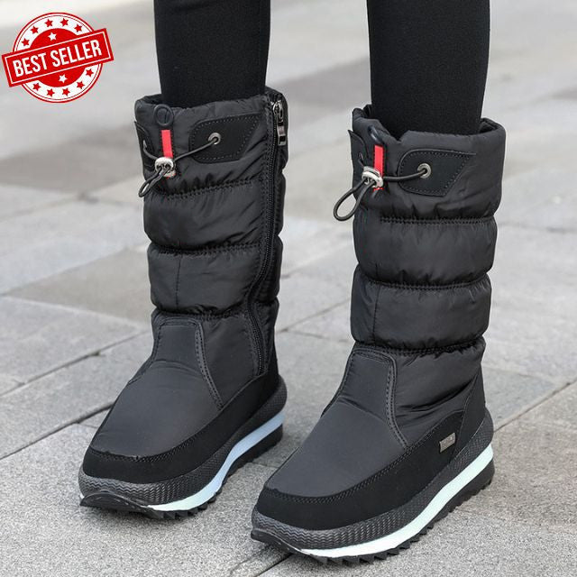 SnowFur™ - Hoogwaardige, Antislip en Waterdichte Snowboots van Imitatiebont