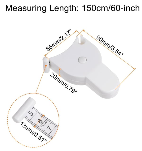 SnapTape™ - Nauwkeurige lichaamsafmetingen, altijd en overal!